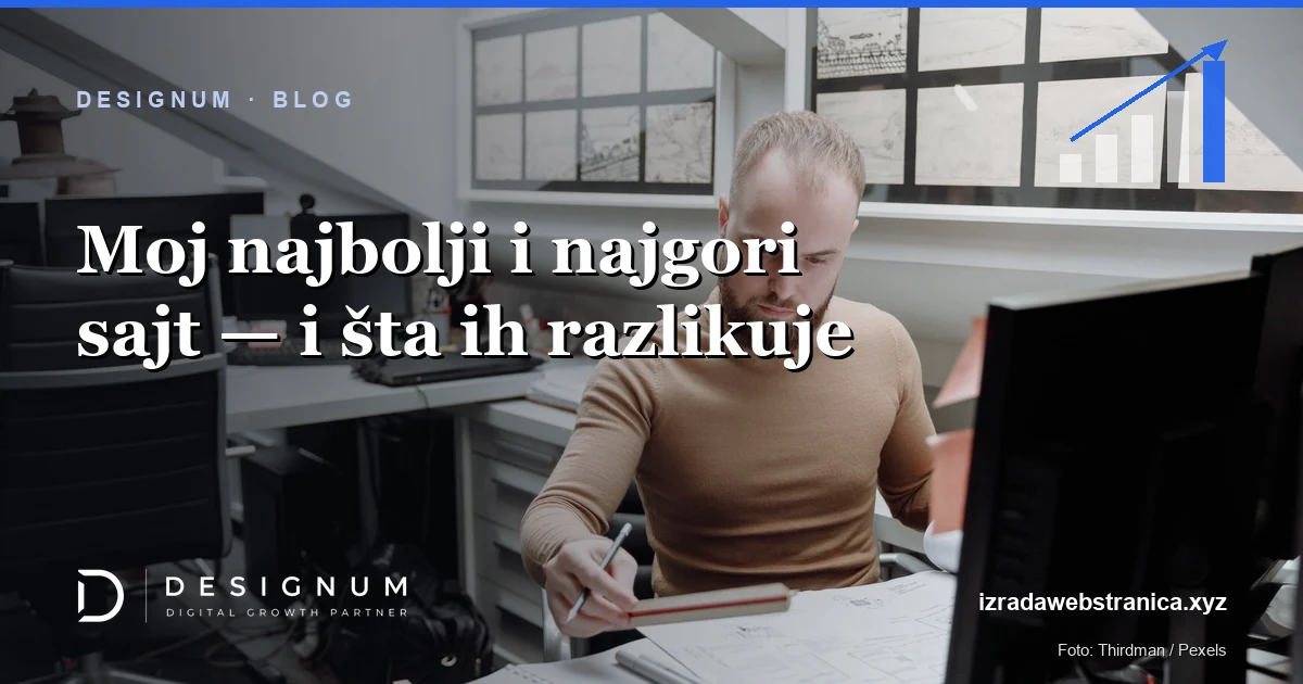 Moj najbolji i najgori sajt — i šta ih razlikuje
